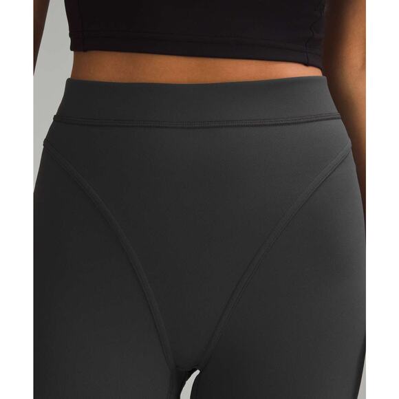 LULULEMON Wunder Train Aerobic High-Rise Tight 25" Size 2 Graphite Grey - Picture 2 of 9